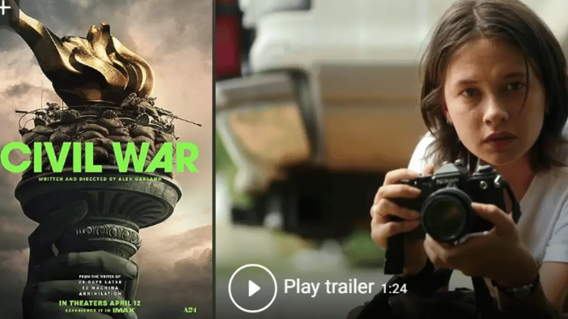 Civil War 2024 Parents Guide and Age Rating